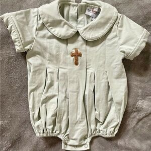 Sage Green Cross Bubble (EUC)